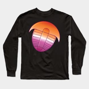 Lesbian Pride Trilobite Long Sleeve T-Shirt